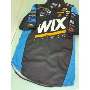 Richard Petty Wix Indy Car Pit Racing Crew Shirt Men XL Made In USA Nascar New